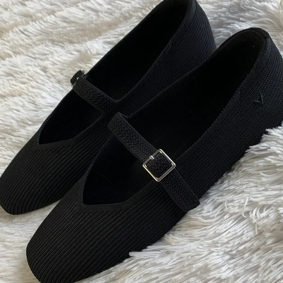 Vivaia Black Margo Mary Janes Shoes - Picture 15 of 16